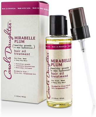 Carols Daughter Mirabelle Plum Advanced Hair Health & Hydration Dual Oil Treatment (For Fine, Weak & Very Dry Hair)(60 ml)
Carols Daughter Mirabelle Plum Advanced Hair Health & Hydration Dual Oil Treatment (For Fine, Weak & Very Dry Hair)(60 ml)