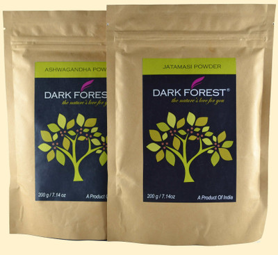 Dark Forest Ashwagandha, Jatamansi Combo(400 g)