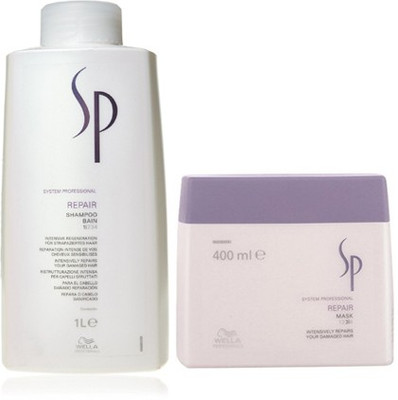Wella Professionals Wella Professionals Sp Repair Shampoo & Mask for Damaged Hair Combo Pack(1400 ml)
Wella Professionals Wella Professionals Sp Repair Shampoo & Mask for Damaged Hair Combo Pack(1400 ml)