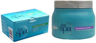 L'Oreal Professionnel Hair Spa Smoothing Creambath 500ml And Purifying Concentrate 6*8ml(500 ml)
L'Oreal Professionnel Hair Spa Smoothing Creambath 500ml And Purifying Concentrate 6*8ml(500 ml)