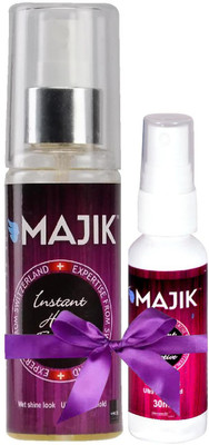 Majik Fiber Spray 30 ml + 100 ml,Set of 2(130 ml)