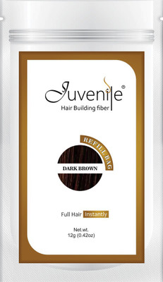 Juvenile Hair Volumizers Hair Building Fibers Refill Bag Dark Brown JVNLRB12DB Extreme Hair Volumizer Powder(12 g)
Juvenile Hair Volumizers Hair Building Fibers Refill Bag Dark Brown JVNLRB12DB Extreme Hair Volumizer Powder(12 g)
