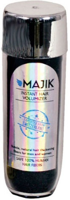 Majik 100% Human Hair Building Fiber 3 Soft Hair Volumizer Powder(36 g)