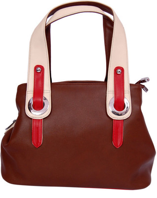 Womaniya Hand-held Bag(Brown)