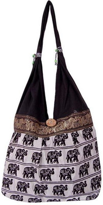 Khatri Handicrafts Shoulder Bag(Black)