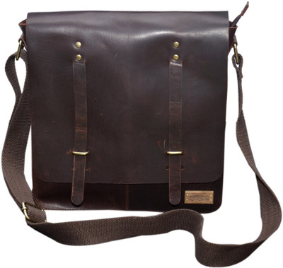 Le Craf Messenger Bag(Brown)