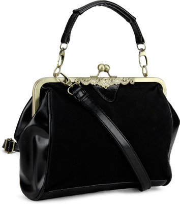 Carlton London Hand-held Bag(Black)