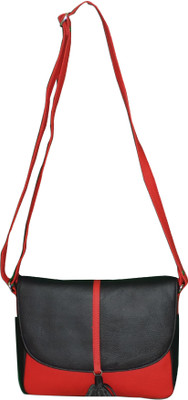 Style 98 Style 98 Black and Red Leather Shoulder Bag For Girls and Women Waterproof Sling Bag(Black:Red, 5 inch)
Style 98 Style 98 Black and Red Leather Shoulder Bag For Girls and Women Waterproof Sling Bag(Black:Red, 5 inch)