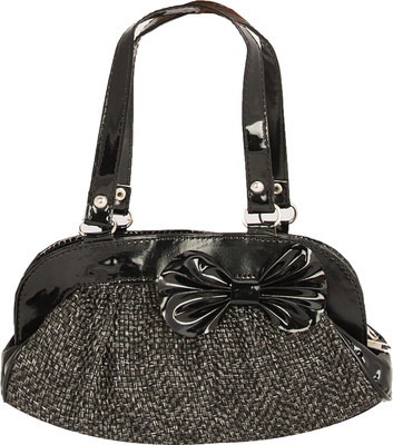 Offer Looks Hand-held Bag(Black)
