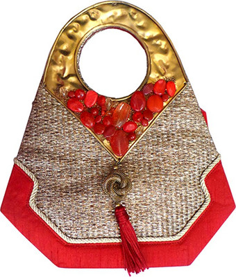 Bhamini Hand-held Bag(Red)