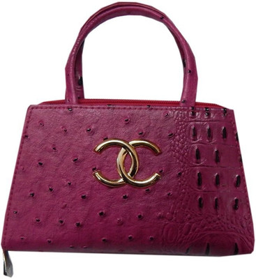Navaksha Hand-held Bag(Pink)