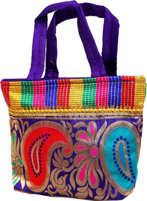 Kuber Industries Hand-held Bag(Blue)