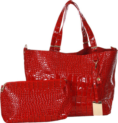 Abrazo Hand-held Bag(Red)