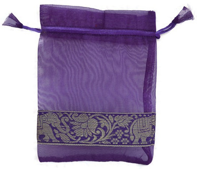 Kriti Creations Pouch Potli(Purple)