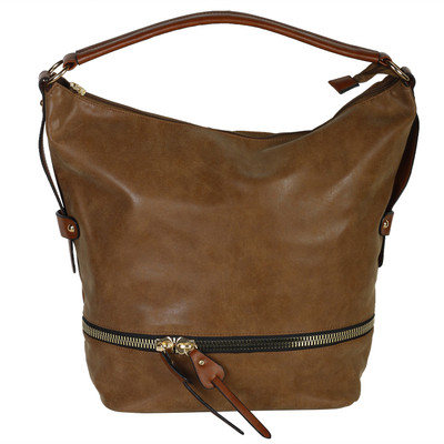 Arriviste Hand-held Bag(Brown)