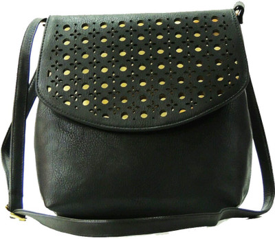Yours Luggage Sling Bag(Black)