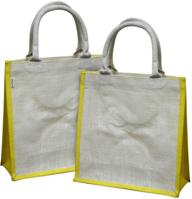 Earthbags Hand-held Bag(Yellow)