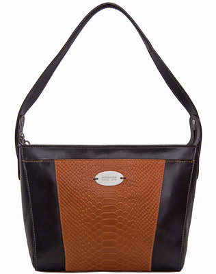 Hidesign Shoulder Bag(Brown, Tan)