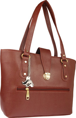 Lady Bar Hand-held Bag(Brown)
