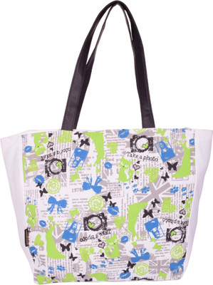Kanvas Katha Tote(White)