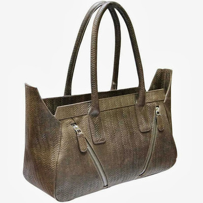 Jeane Sophie Hand-held Bag(Brown)