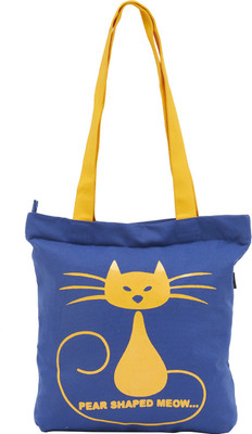 Haqeeba Tote(Blue, Yellow)