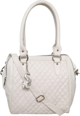 Peacock Hand-held Bag(White)