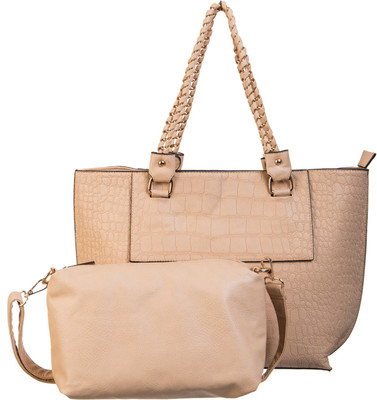 Peaubella Shoulder Bag(Beige)