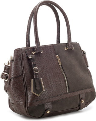 Carlton London Hand-held Bag(Brown)