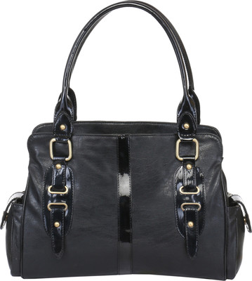 Walletsnbags Hand-held Bag(Black)