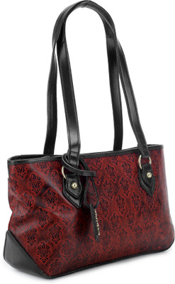 Holii Hand-held Bag(Red, Black), Black;red