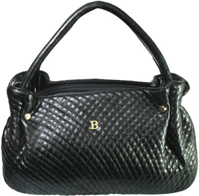 Silver Rose Hand-held Bag(Black)