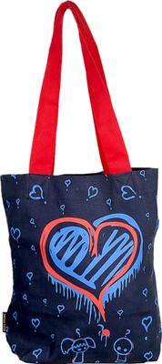 Kanvas Katha Tote(Blue)