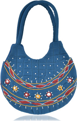 Belladona Hand-held Bag(Blue)