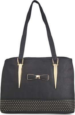 Vero Couture Shoulder Bag(Black)