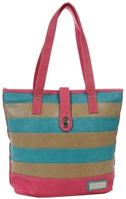 Lino Perros Hand-held Bag(Blue, Brown)