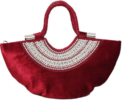 Port Hand-held Bag(Red, White)