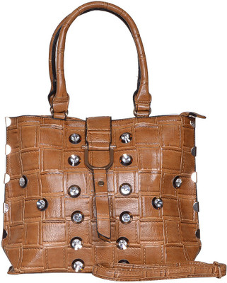 Crazymee Hand-held Bag(Brown)