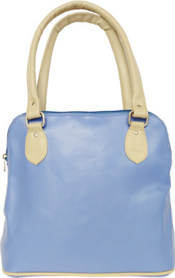 Feliza Shoulder Bag(Blue, Beige), Beige;blue