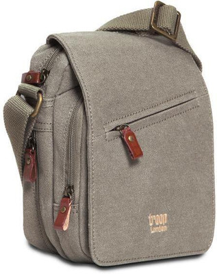 Troop London Messenger Bag(Brown)