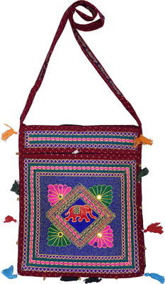 Decot Paradise Messenger Bag(Maroon)
