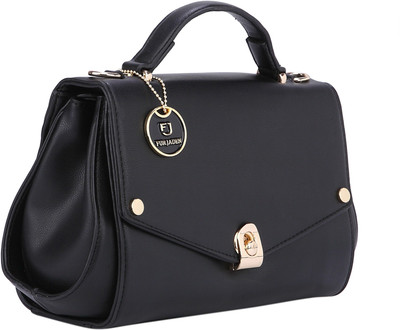 Fur Jaden Hand-held Bag(Black)