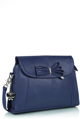 Butterflies Hand-held Bag(Blue)