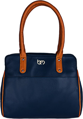 Bagsy Malone Hand-held Bag(Blue, Brown)