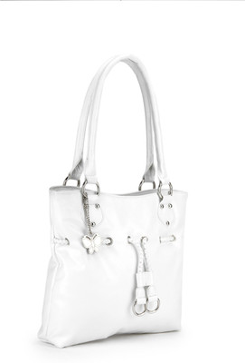 Butterflies Shoulder Bag(White)