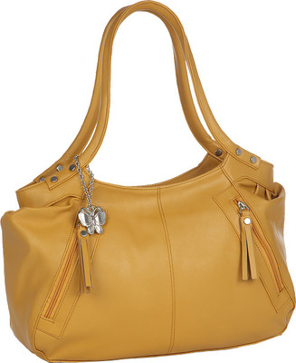 Butterflies Hand-held Bag(Yellow)