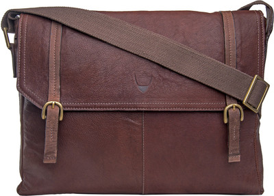 Hidesign Messenger Bag(Brown)