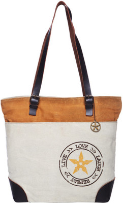 Ninja Girl Tote(Tan)
