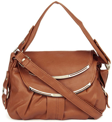 Hi Look Hand-held Bag(Brown)