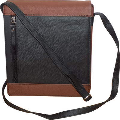 Style 98 Messenger Bag(Black, Brown)